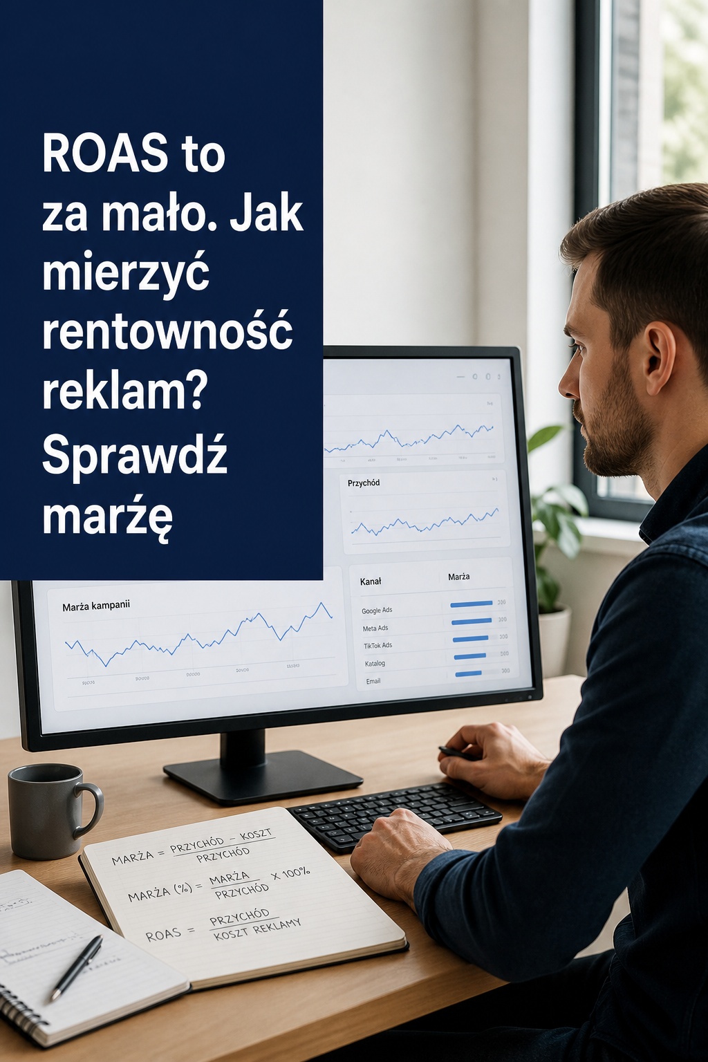 ROAS i dashboard rentowności ROAS to za mało. Jak mierzyć rentowność reklam? Dashboard kampanii
