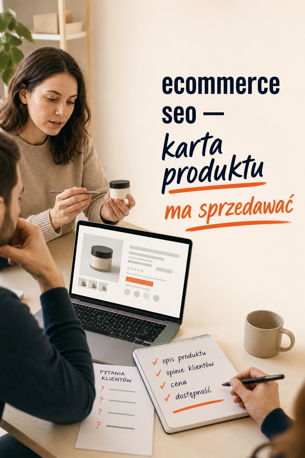 Ecommerce SEO — karta produktu Ecommerce SEO i optymalizacja karty produktu w sklepie internetowym