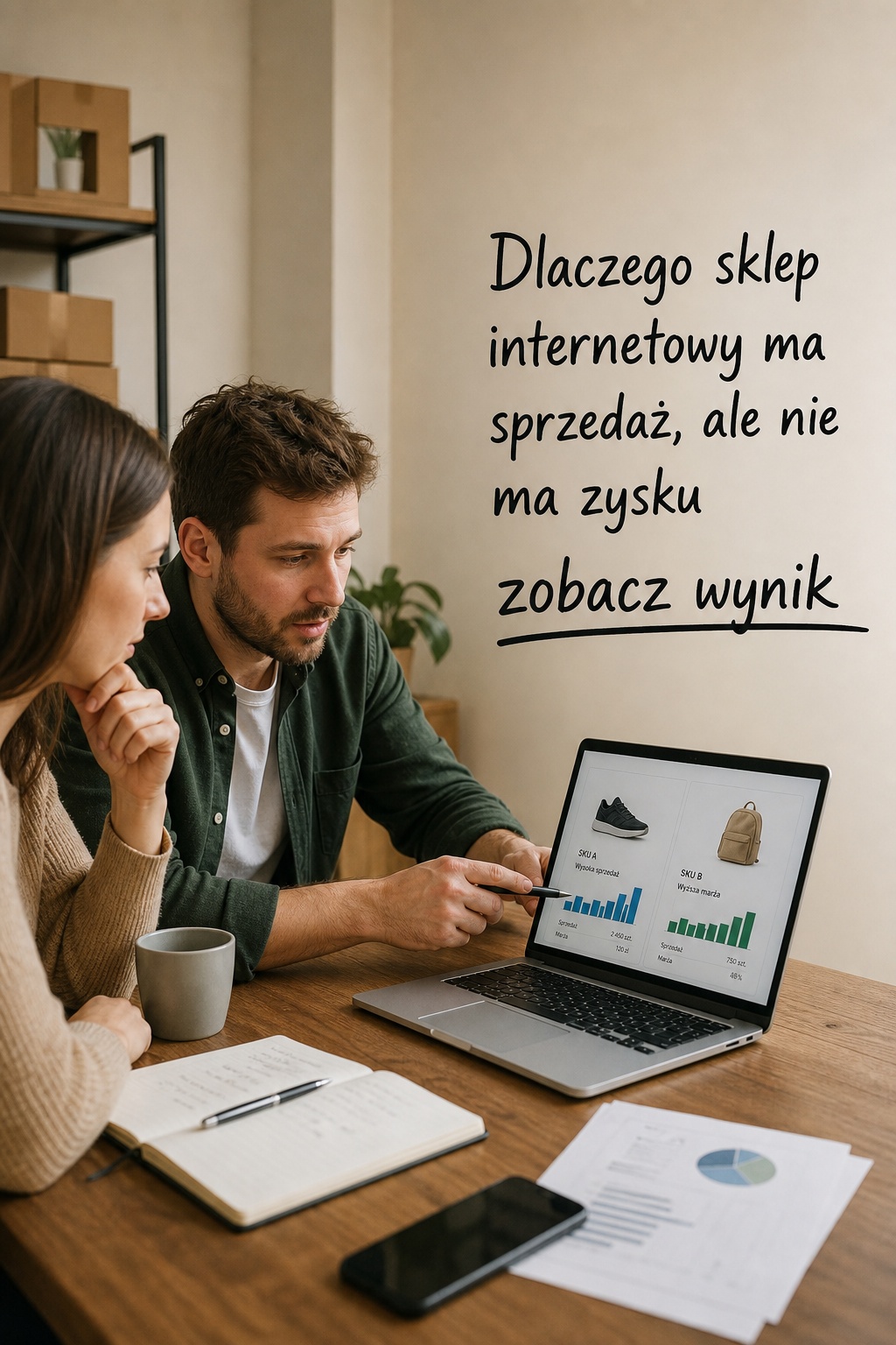 Porównanie rentowności SKU Dlaczego sklep internetowy ma sprzedaż, ale nie ma zysku: porównanie wyniku SKU