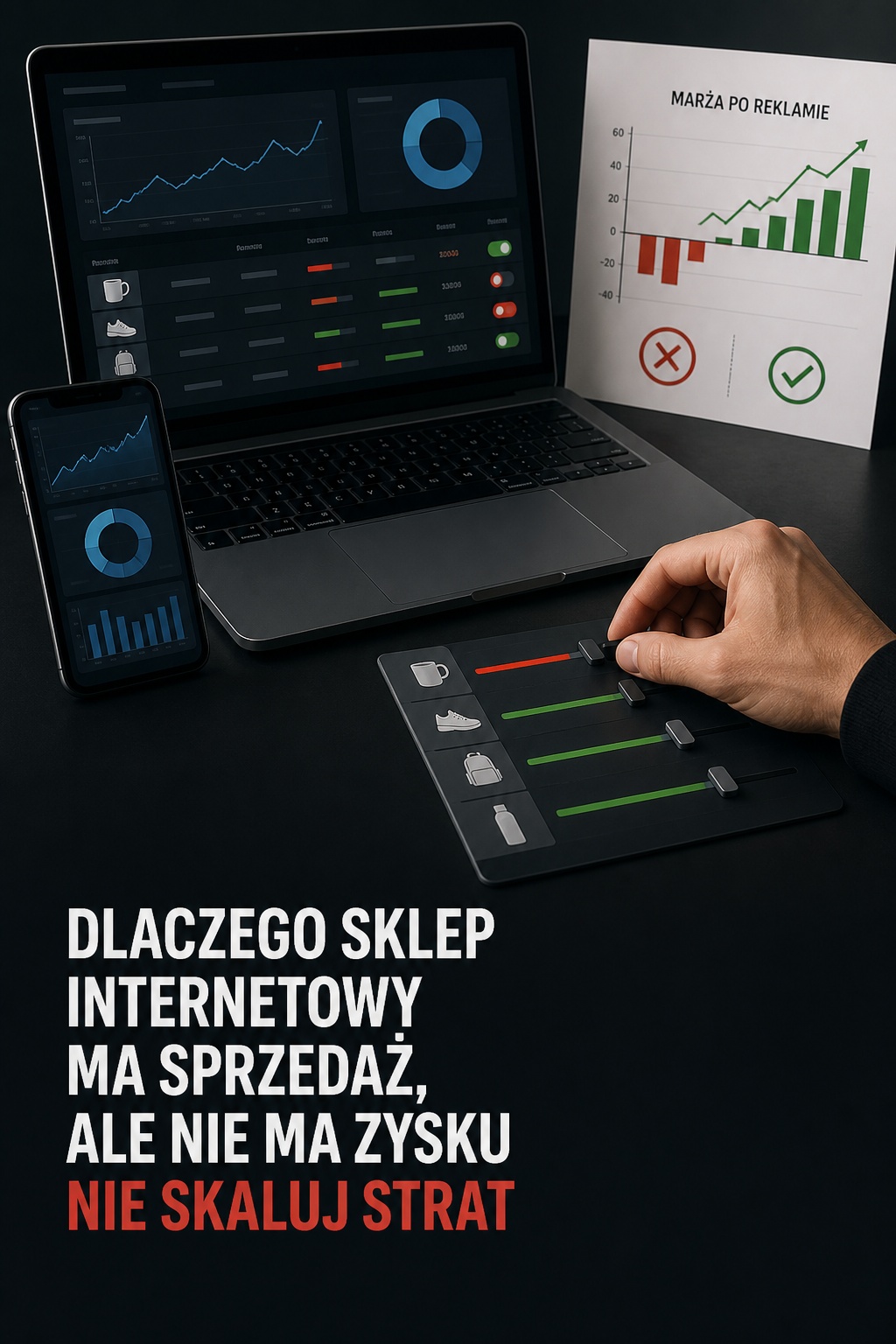 Kampania a marża po reklamie Dlaczego sklep internetowy ma sprzedaż, ale nie ma zysku: kampania i marża po reklamie