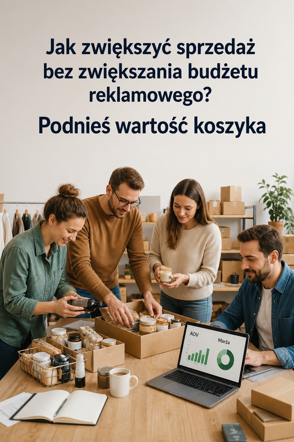 Wartość koszyka w sklepie Jak zwiększyć sprzedaż bez zwiększania budżetu reklamowego? wartość koszyka