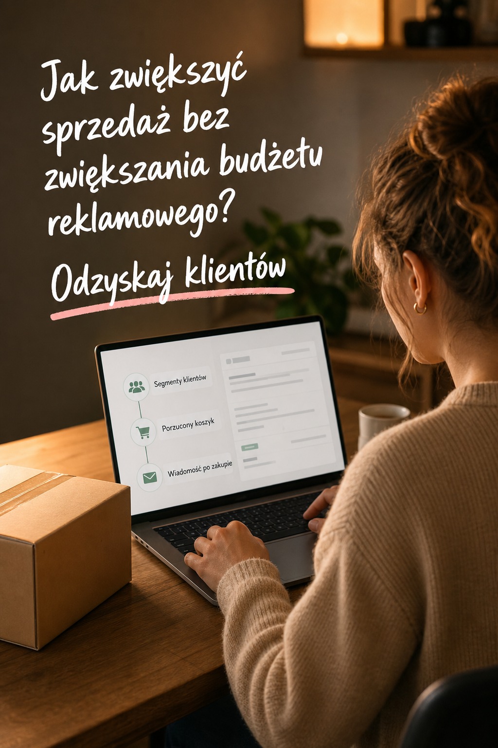 Retencja klientów ecommerce Jak zwiększyć sprzedaż bez zwiększania budżetu reklamowego? retencja klientów