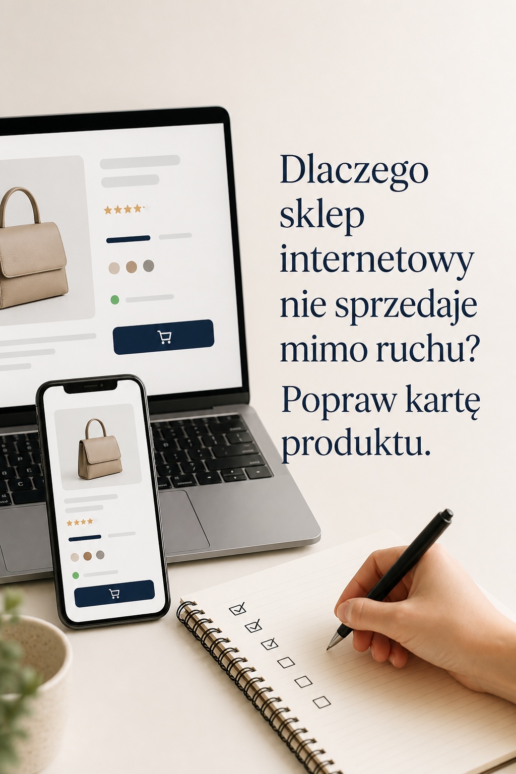Karta produktu w ecommerce Dlaczego sklep internetowy nie sprzedaje mimo ruchu? Karta produktu
